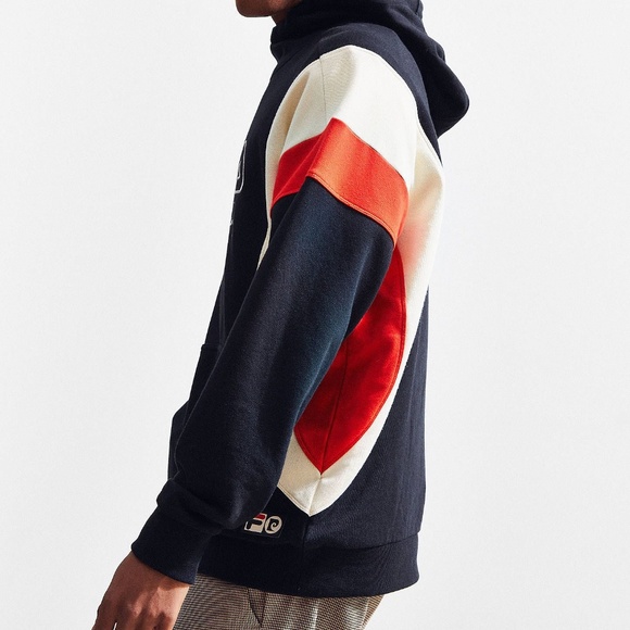 dark navy essentials hoodie